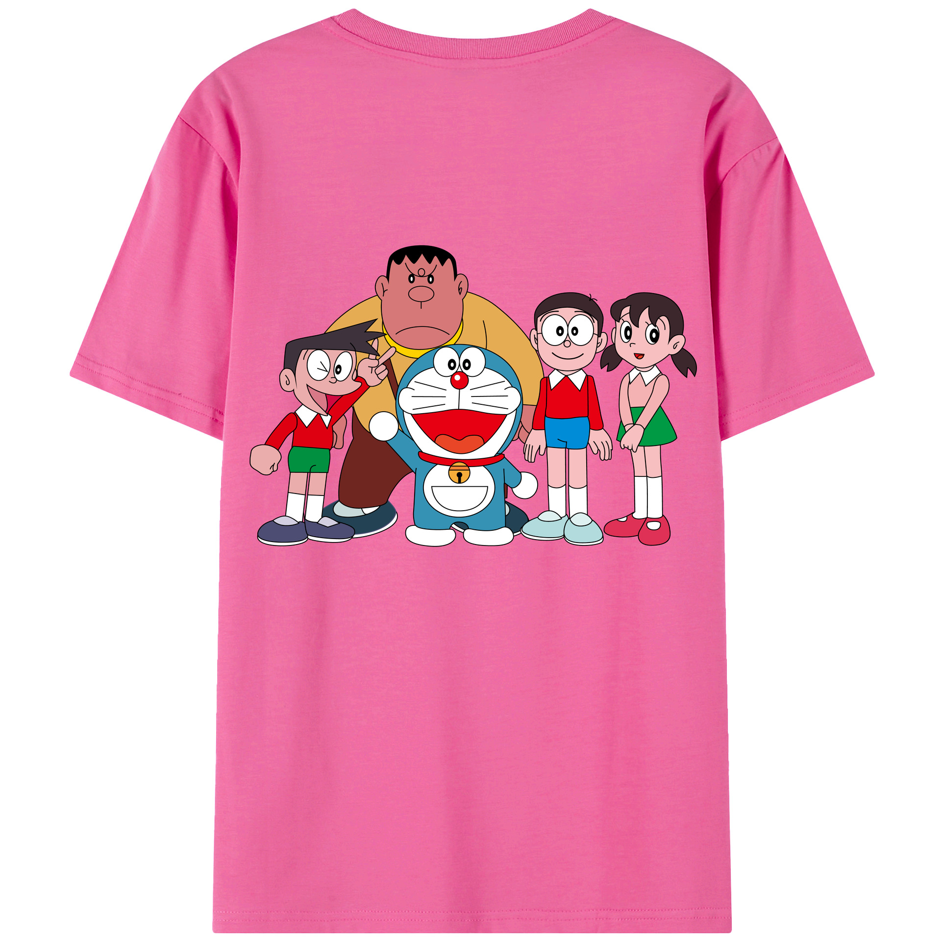 （画像用） ドラえもん 骨川 スネ夫 Doraemon Honekawa Suneo レディース半袖Tシャツ(バックプリント)